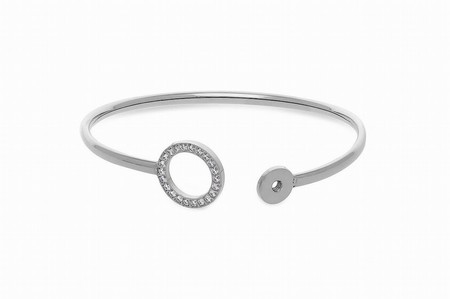 Qudo Silver Bangle Cassine